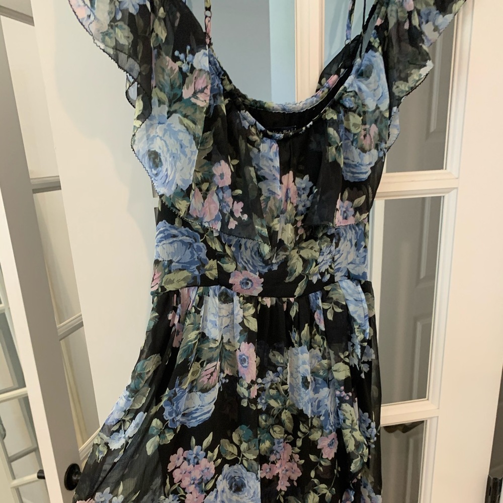 High Low Abercrombie floral dress size Sm